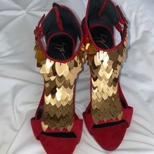 Giuseppe Zanotti stilettos. Worn once, like new.